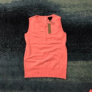 Jcrew collection sweater vest 100% Italian Cashmer